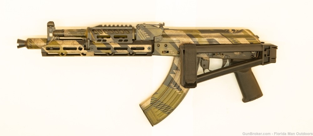 Custom Cerakote AK-104 Pistol Side Folder ALG Trigger and JMAC Custom Rail-img-17