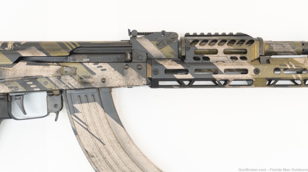 Custom Cerakote AK-104 Pistol Side Folder ALG Trigger and JMAC Custom Rail-img-3
