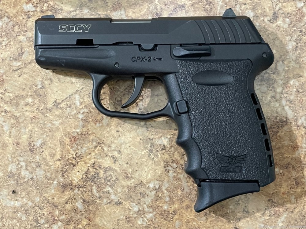 SCCY CPX-2 9mm compact pistol .01 penny start no reserve NR -img-1