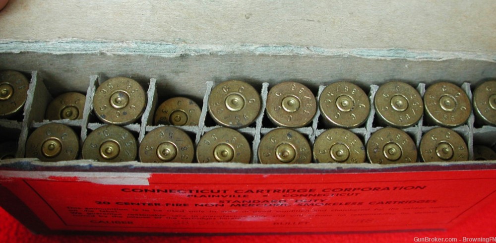 20 Once Fired .38-56 Winchester Brass Cases for Reloading-img-2