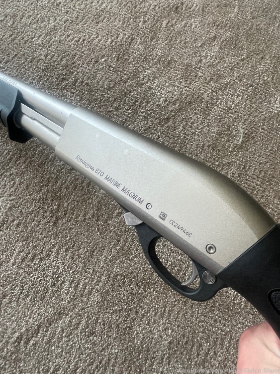 Rare Remington 870 Marine Magnum 12g 3” chamber 99%-img-6
