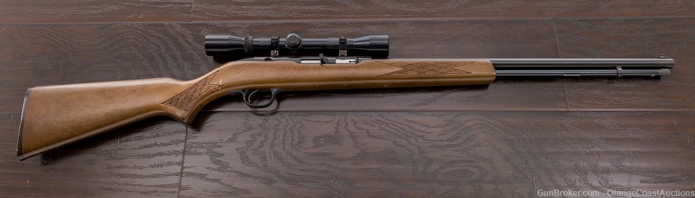 Savage Arms/Stevens Model 887 Semi-Automatic Rifle, .22 LR, 20” Bbl w/Scope-img-0