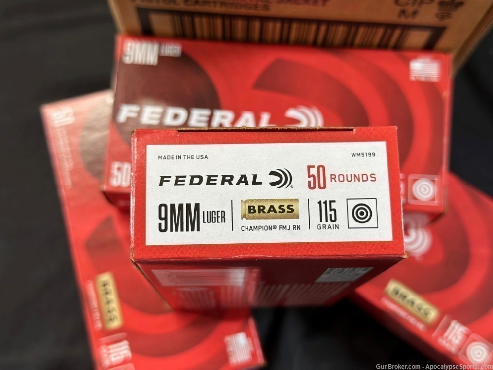 9mm Ammo Federal 9mm-Ammo-img-1