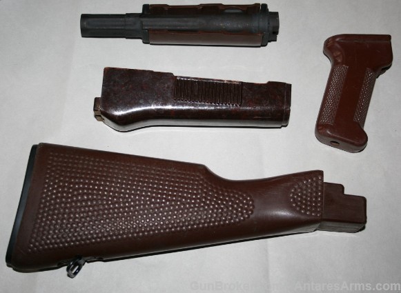 EAST GERMAN AK47 AKM Furniture Full Set Military Grip Stock Handguard tube-img-0