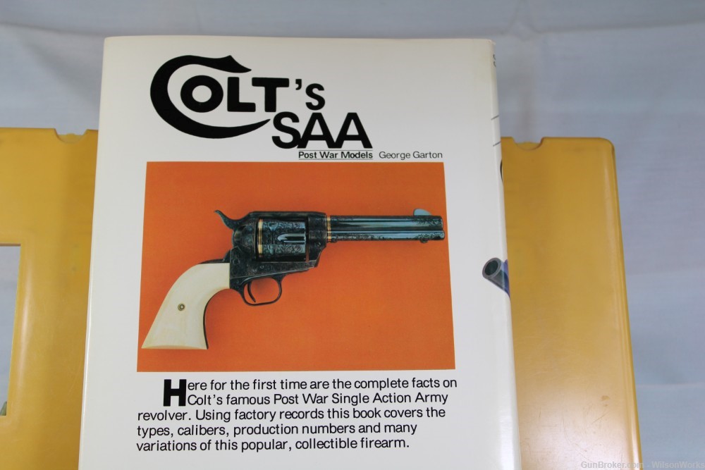 Colt New Frontier Single Action Army; SAA; .45 Cal; Made 1981; Box, Book-img-41