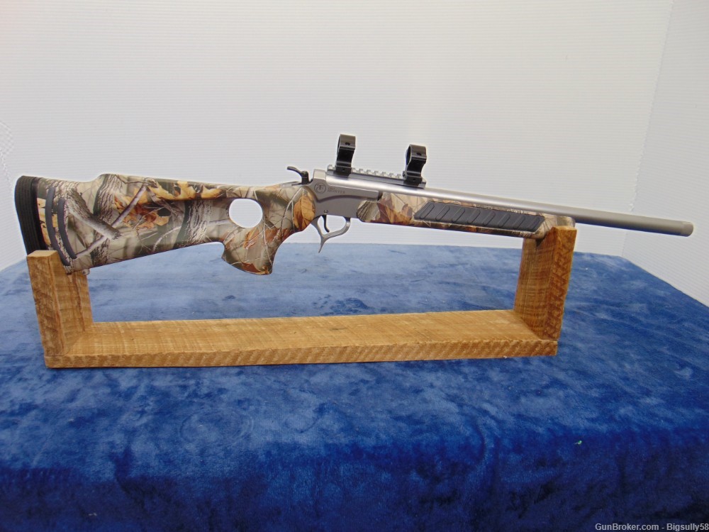 HARD TO FIND THOMPSON CENTER ENCORE PRO HUNTER STAINLESS 350 LEGEND CAMO-img-0