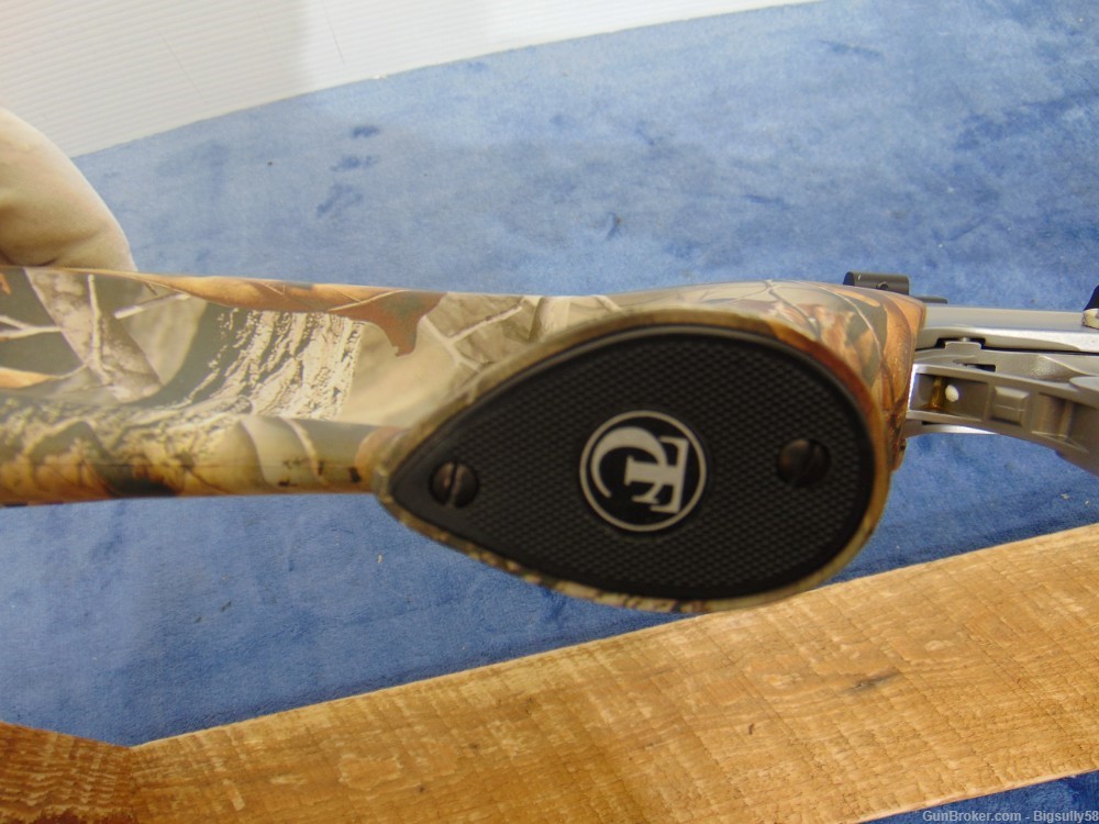 HARD TO FIND THOMPSON CENTER ENCORE PRO HUNTER STAINLESS 350 LEGEND CAMO-img-8