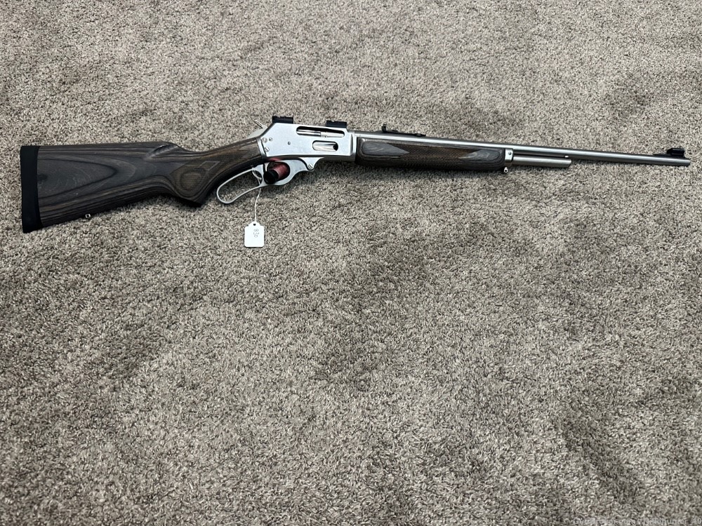 Marlin 336 XLR 30-30 win. Rare stainless laminate 24” brl ss long tube -img-0