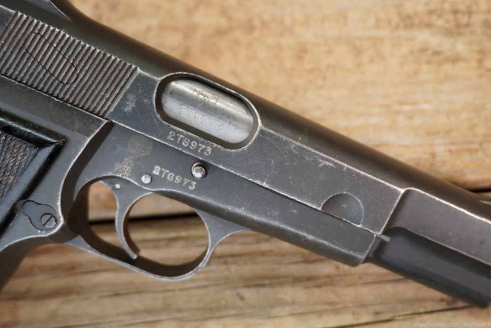 NEW ZEALAND Inglis Browning Hi Power DOCUMENTED by serial Clive Law book -img-8