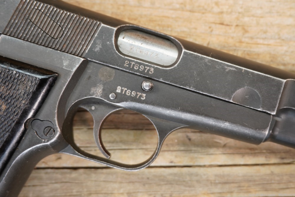 NEW ZEALAND Inglis Browning Hi Power DOCUMENTED by serial Clive Law book -img-5