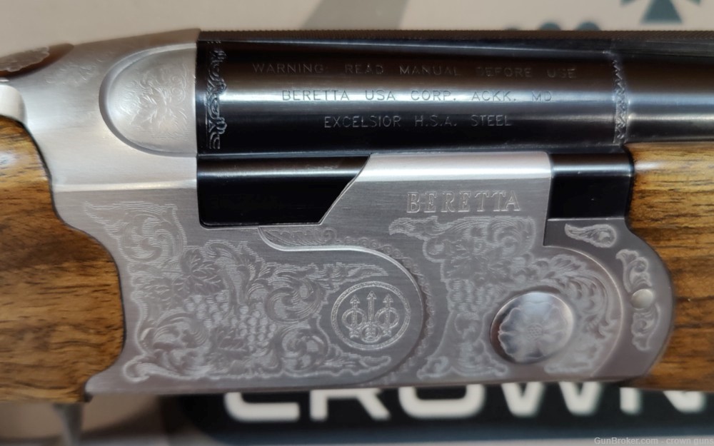 Beretta 686 Silver Pigeon I, 12 gauge, 28", w/ Factory Hard Case, EXCELLENT-img-3