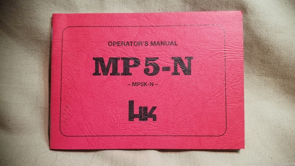 HK MP5-N  Operators Manual-img-0