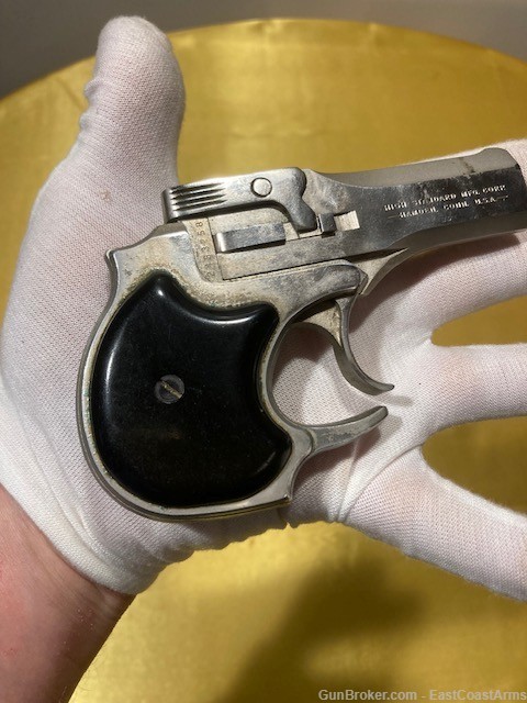 High Standard Derringer .22 Magnum.  3.5'' barrel PENNY START!-img-6