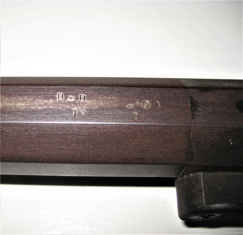 50 Caliber Hawken Rifle, H&H Barrel, L&R Lock, Percussion, Custom, Maple-img-12