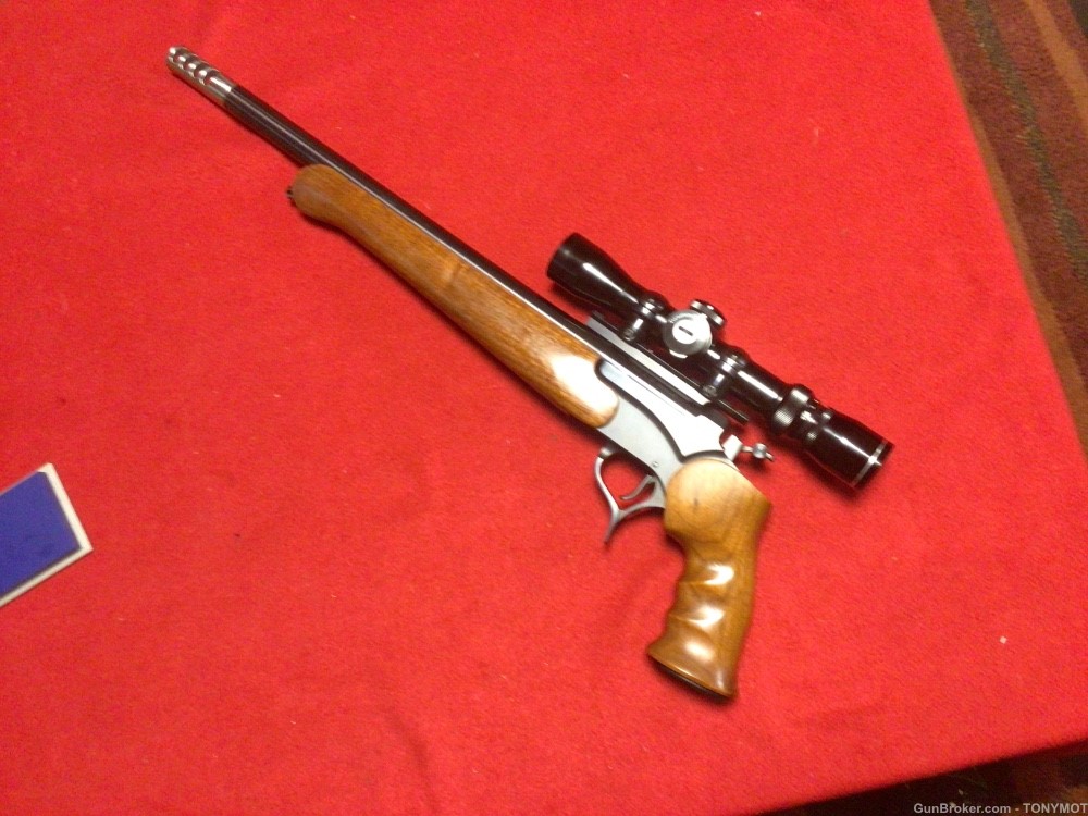 Thompson Center Encore hand gun 6.5x 55 Swede E.A.BROWN-img-1