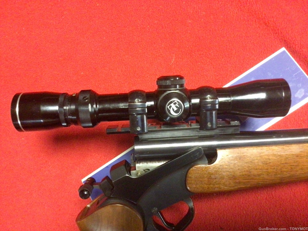 Thompson Center Encore hand gun 6.5x 55 Swede E.A.BROWN-img-5