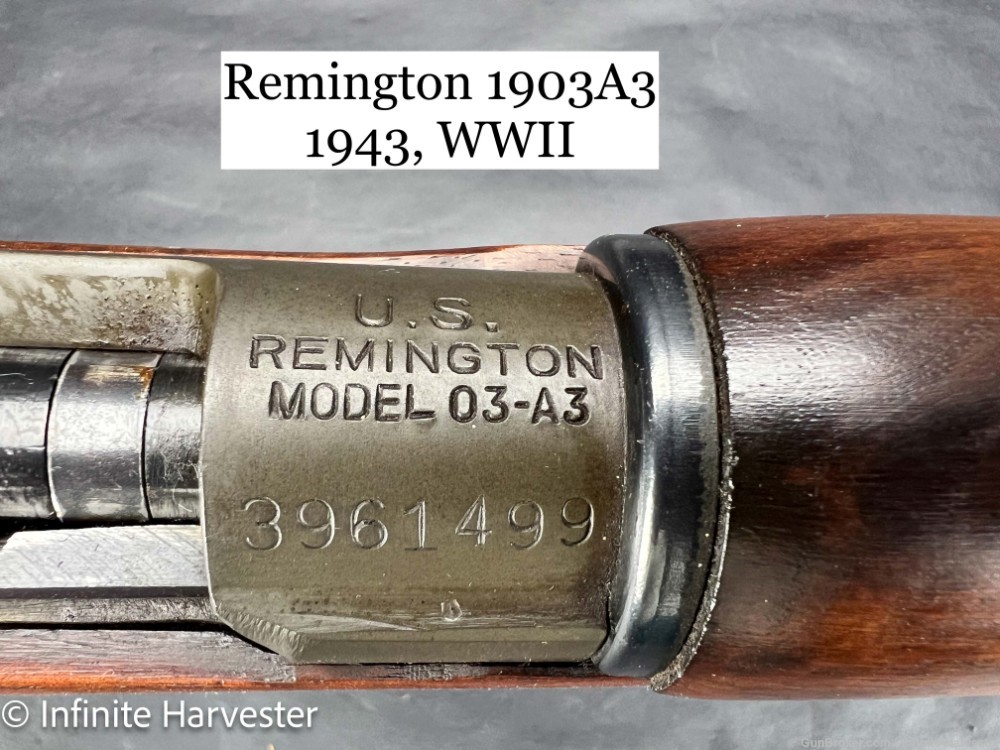 Remington 1903A3 1903 A3 M1903 03 03A3 USGI M1903 WW2 USGI 03 Remington-img-14