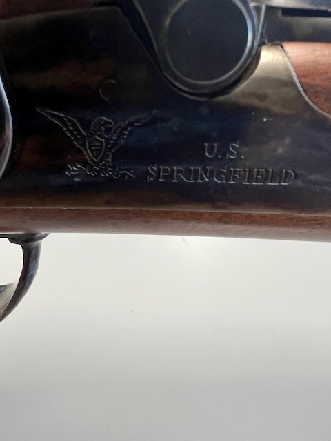 Pedersoli Trapdoor Springfield .45-70 Long Range Sight 26"-img-38