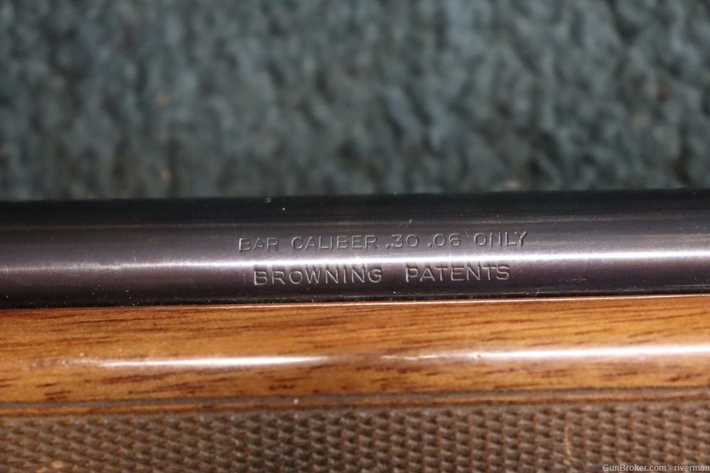 Browning BAR Semi Auto Rifle Cal. 30-06 Springfield (SN#137PY05904)-img-10