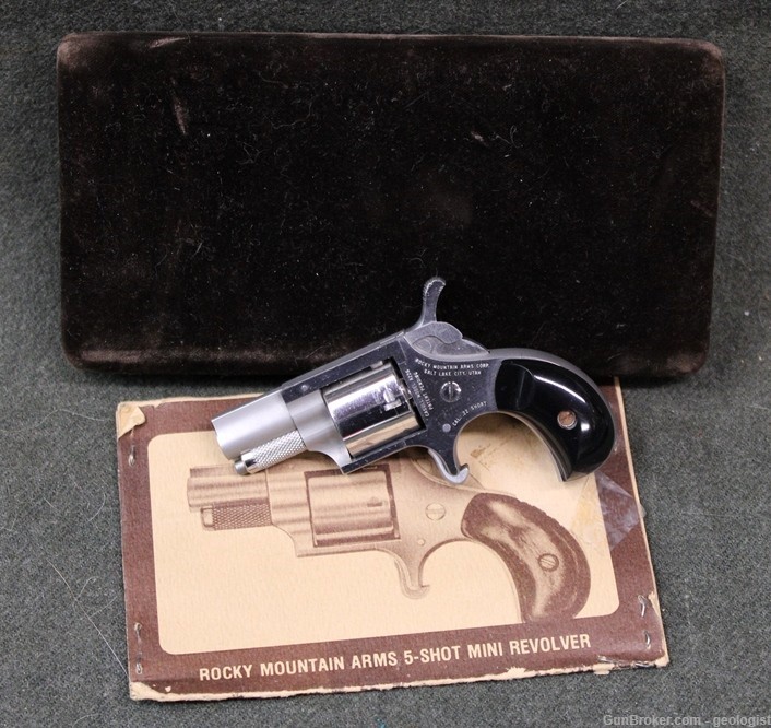 Rocky Mountain Arms Casull Model A22S mini revolver pre-NAA .22 short -img-1