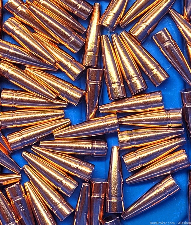 250 pcs- .308 120 gr COPPER Sig ELITE bullets .300 Blackout, no Barnes TAC-img-3