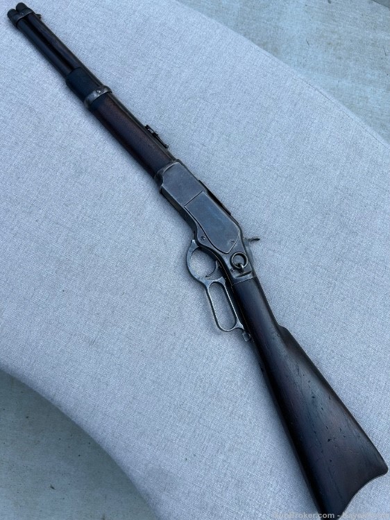 Ultra RARE Winchester 1873 Trapper 14” !-img-15