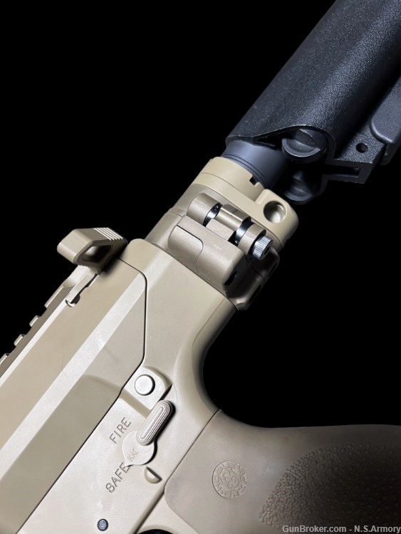 Desirable KAC Knights Armament Company Dimple Barreled Taupe SR-25 ACC-img-13
