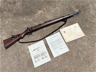 Vietnam Captured Kar98K (Paperwork) WW2 German Mauser Russian Bringback K98