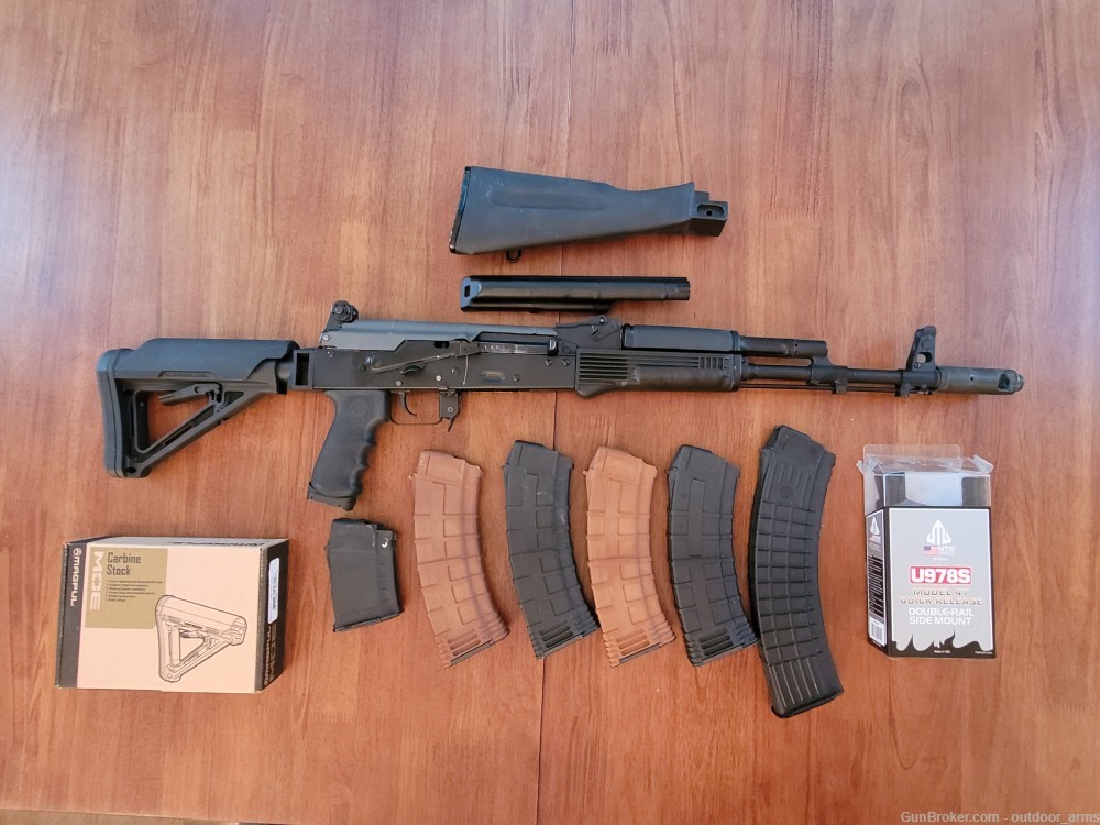 Russian SAIGA Legion Izhevsk AK-74 in 5.45x39 - Great Package! + MAGS-img-0