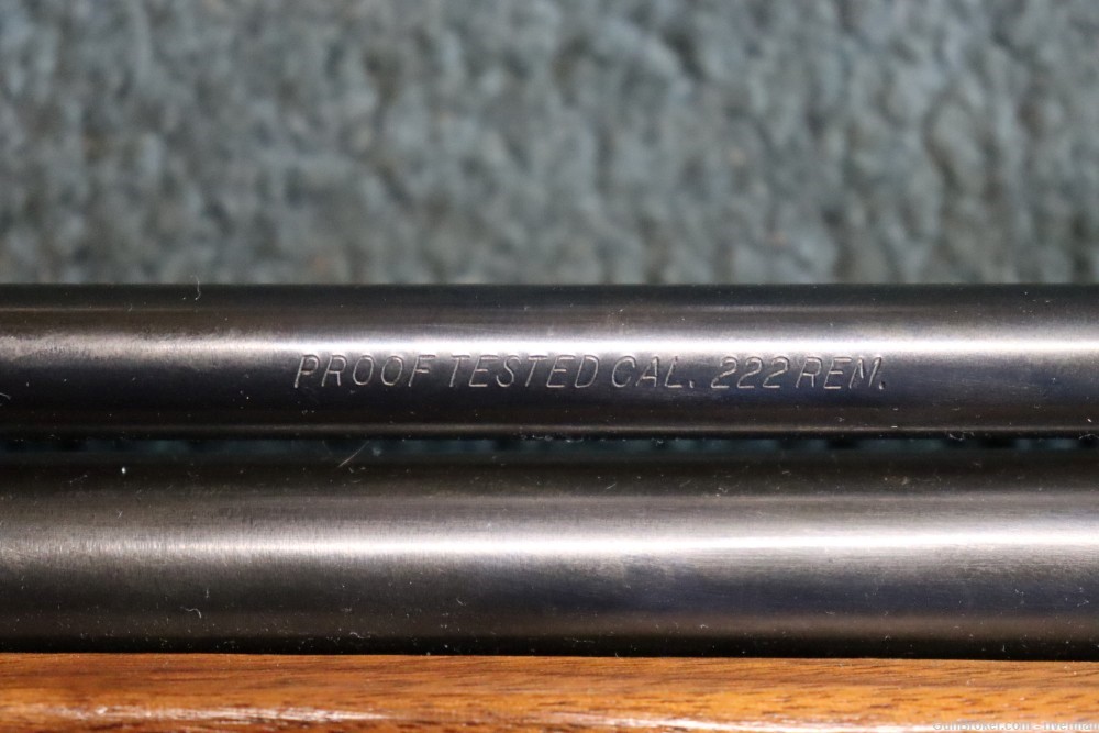 Savage Model 24V-A O&U Cal. 222 Rem. & 20 Gauge Magnum (SN#A697524)-img-12