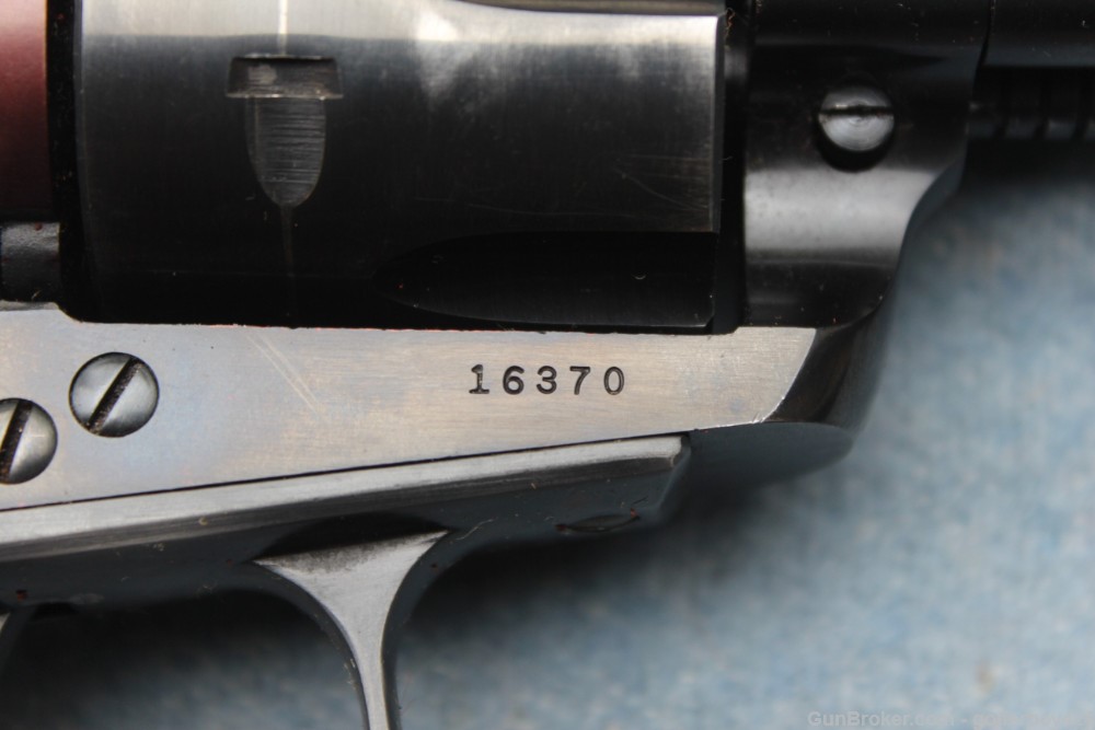 1958 Ruger Blackhawk Flattop 357 shooter grade unconverted -img-7