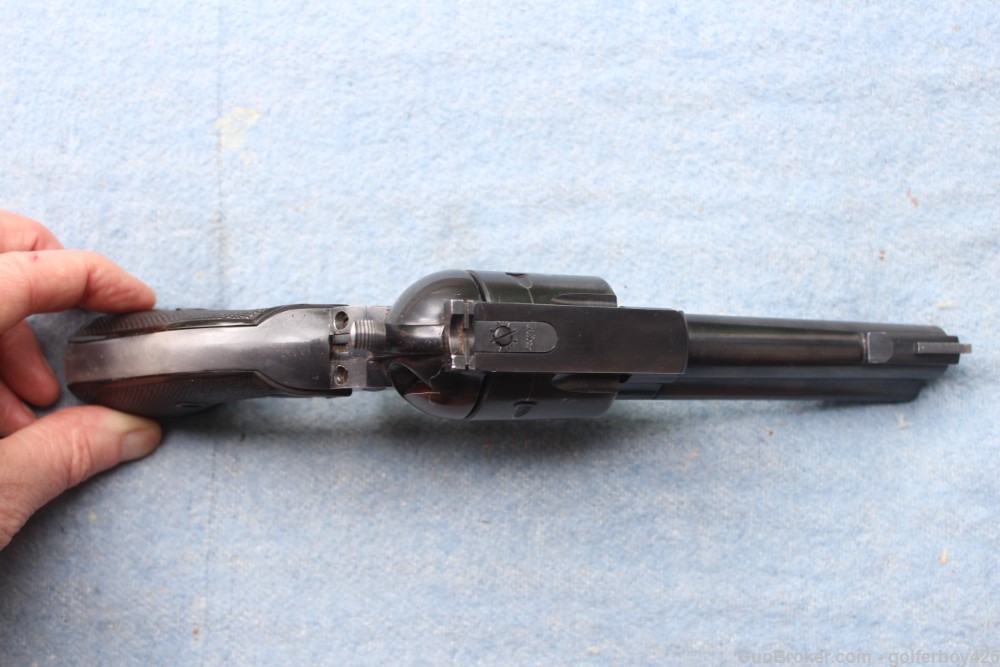 1958 Ruger Blackhawk Flattop 357 shooter grade unconverted -img-3