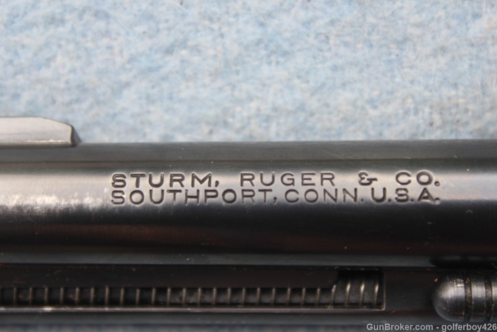 1958 Ruger Blackhawk Flattop 357 shooter grade unconverted -img-11