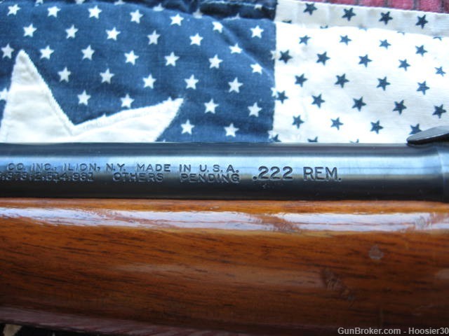 Remington 722 pre-700 mfg.1956 .222 w/manual & hang tag NO RESERVE !-img-18