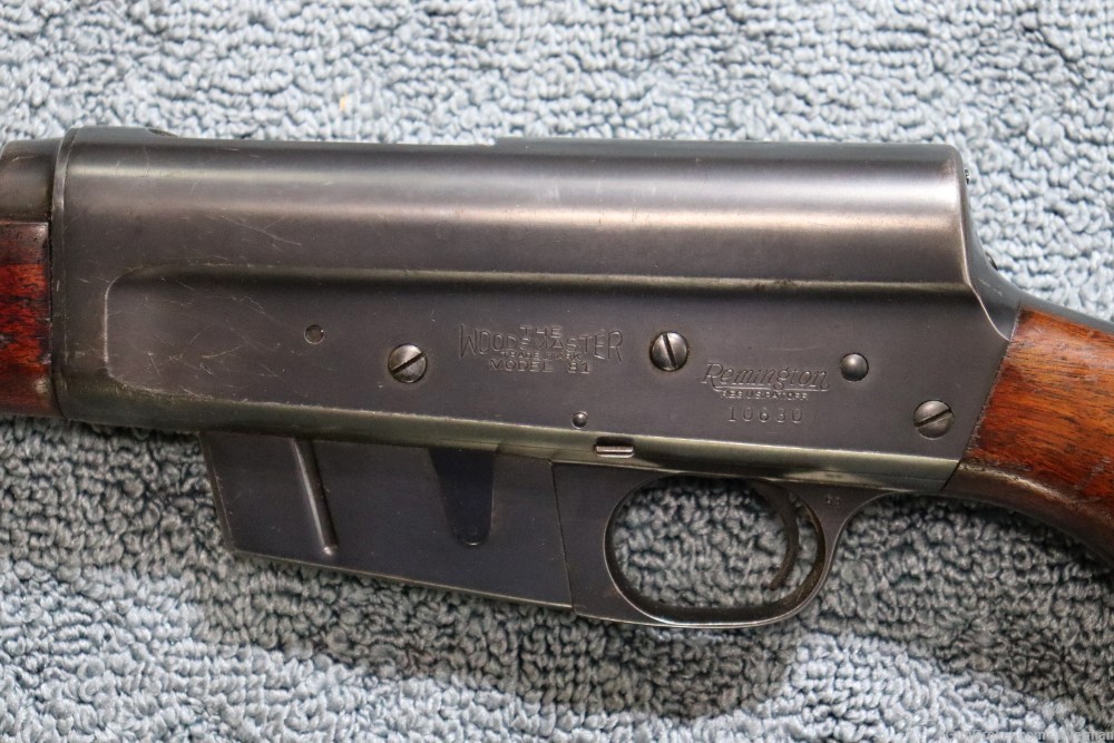 Remington Model 81 Semi Auto Rilfe Cal. 35 Remington (SN#10630)-img-7