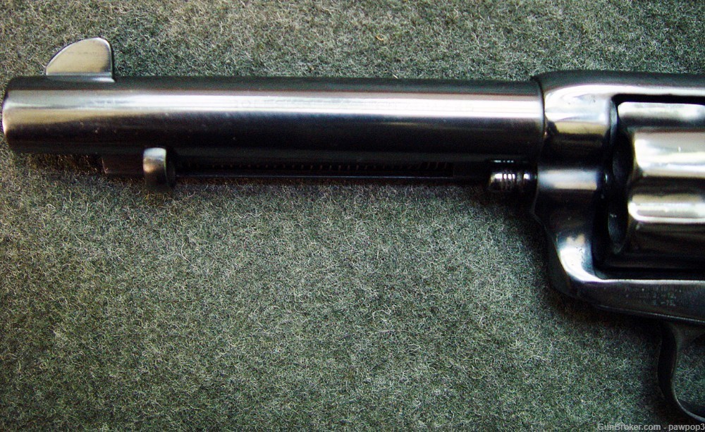 Colt SAA First Gen. Black Powder, W/Sambar Stag Grips, .45 Colt Mfg. 1883-img-7