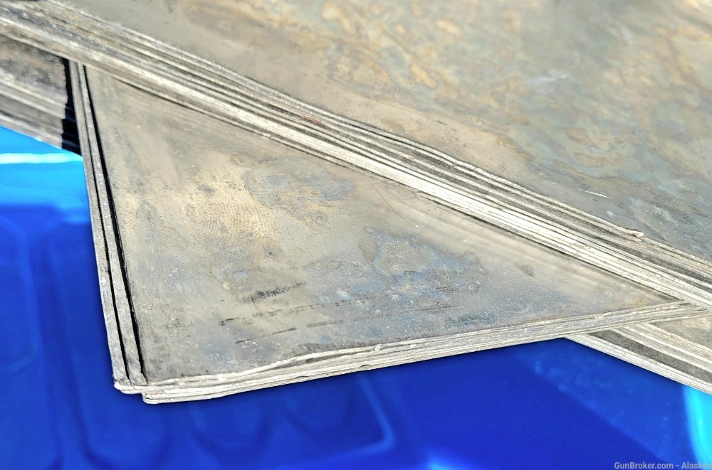 PURE TIN! 5.08 lbs of tin in sheet form, ONLY $12.99  /lb.   LOWEST $ HERE!-img-2
