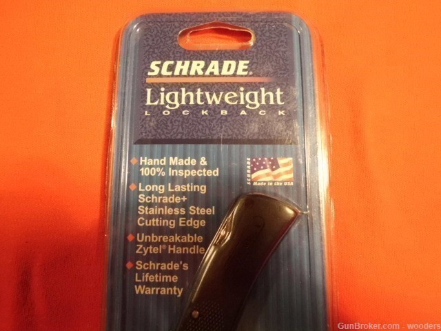 Schrade SP2CP Raider Knife Lightweight Lockback SS Blade Made in USA-img-2
