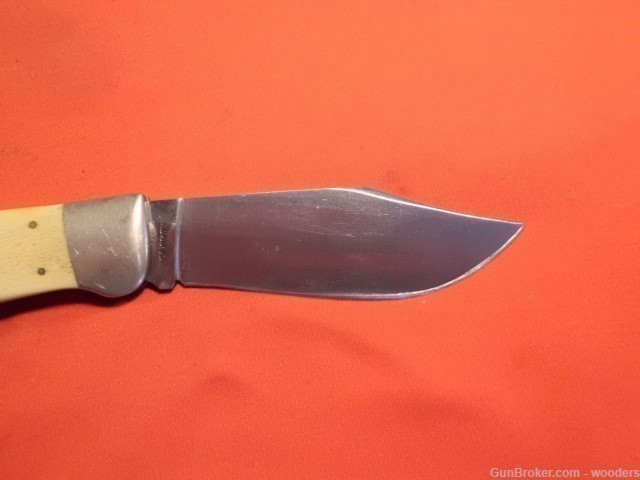 Case XX USA 5172 SSP Blue Scroll Blade Stag Pocket Knife 3 Dot 1977 Knive  -img-9