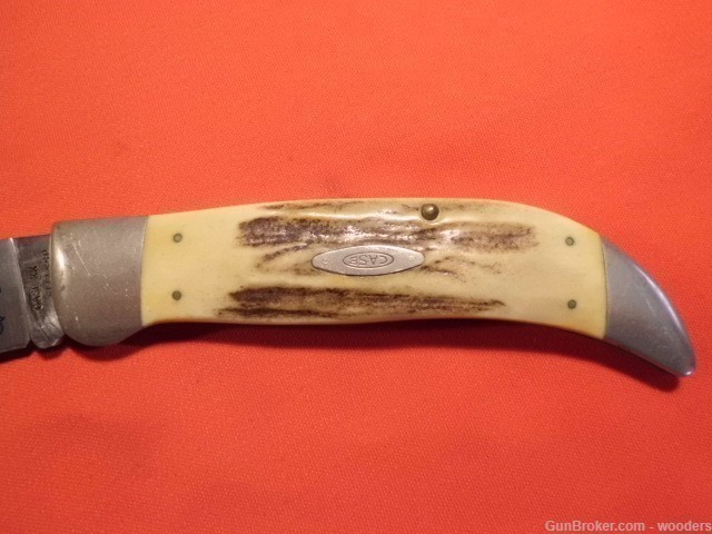 Case XX USA 5172 SSP Blue Scroll Blade Stag Pocket Knife 3 Dot 1977 Knive  -img-5