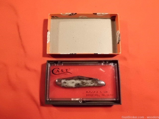 Case XX A6220 Peanut Appaloosa Bone Pocket Knife 1 of 15000 Box 1978 Box -img-20