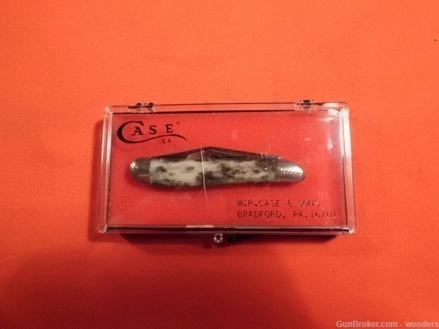 Case XX A6220 Peanut Appaloosa Bone Pocket Knife 1 of 15000 Box 1978 Box -img-0