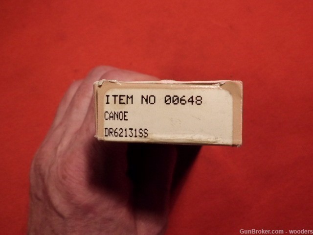 Case XX Canoe Red Jigged Bone 62131 SS 2 Blade Folding Knife Box 1996 USA-img-5