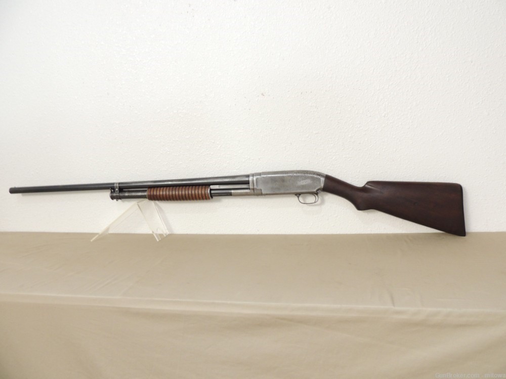 Winchester Model 12 Pump 12 ga 1920 Pre WWII Hunt Ready Nice Shape M12 C&R -img-6