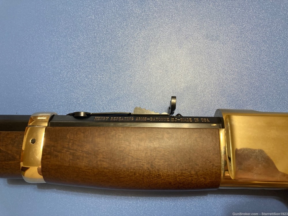 HENRY LEVER ACTION MARES LEG .357MAG BRASS SIDE GATE H006GMML FNIB-img-4