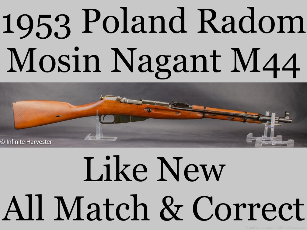 Polish Mosin Nagant M44 Like New Poland Mosin-Nagant 44 M44 Mosin-img-0