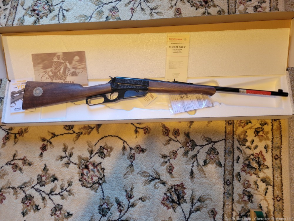  Texas Ranger 200 th Anniversary 1895 Commemorative Rifle NIB -img-0