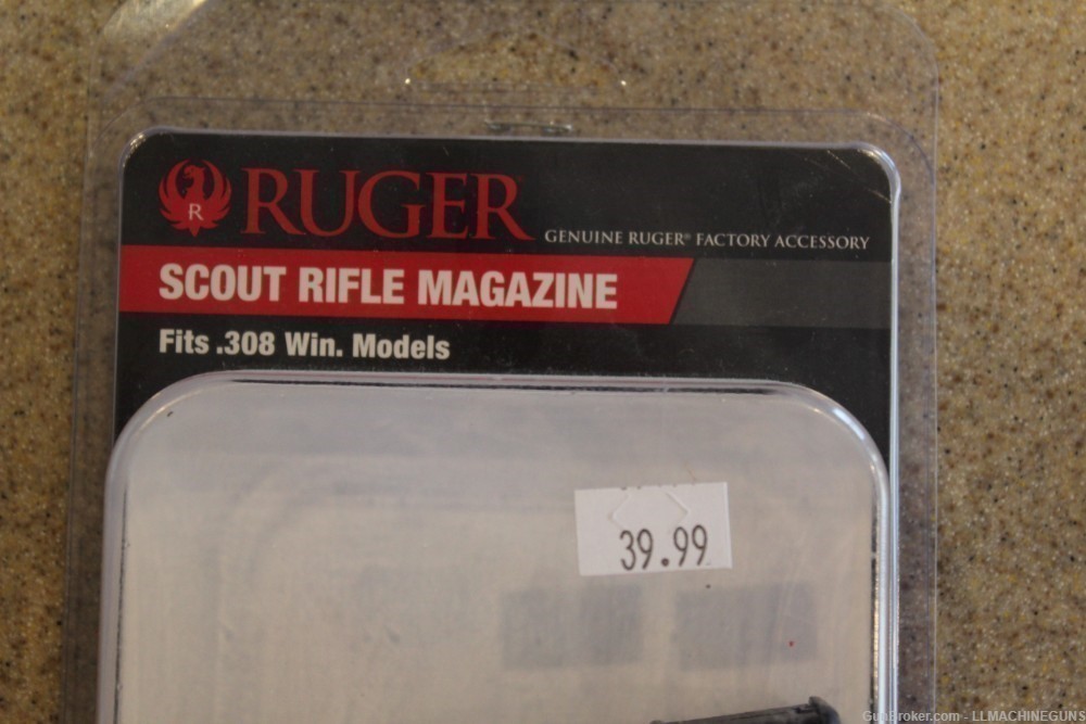 Ruger Factory 308 Scout Rifle 5 Round Magazine New in Package-img-1