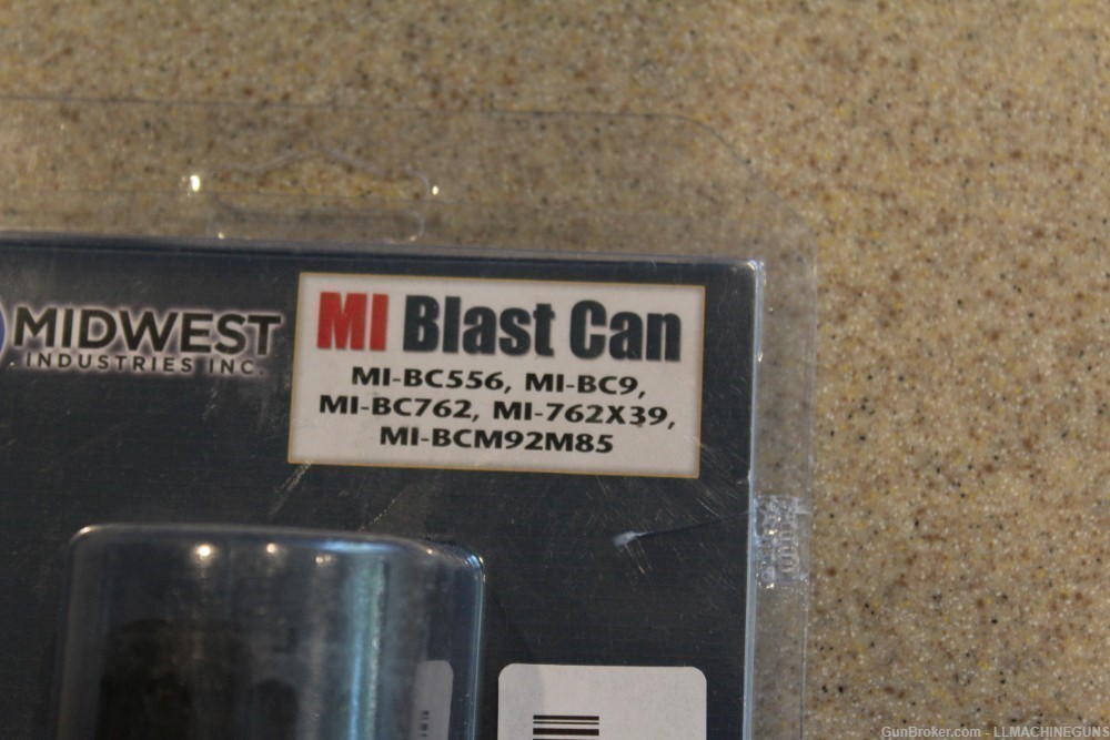Midwest Industries 9mm Blast Can For AR15 1/2 x 36 Threads New -img-1