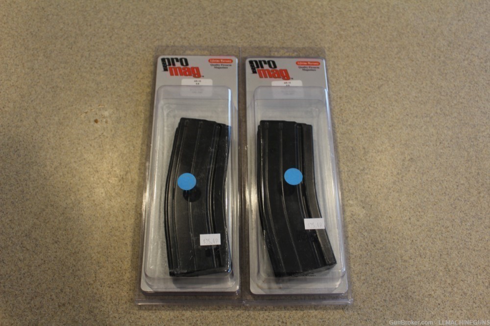 2 Pro Mag AR15 Caliber 6.8 Magazines 27 Rounds New in Package-img-0